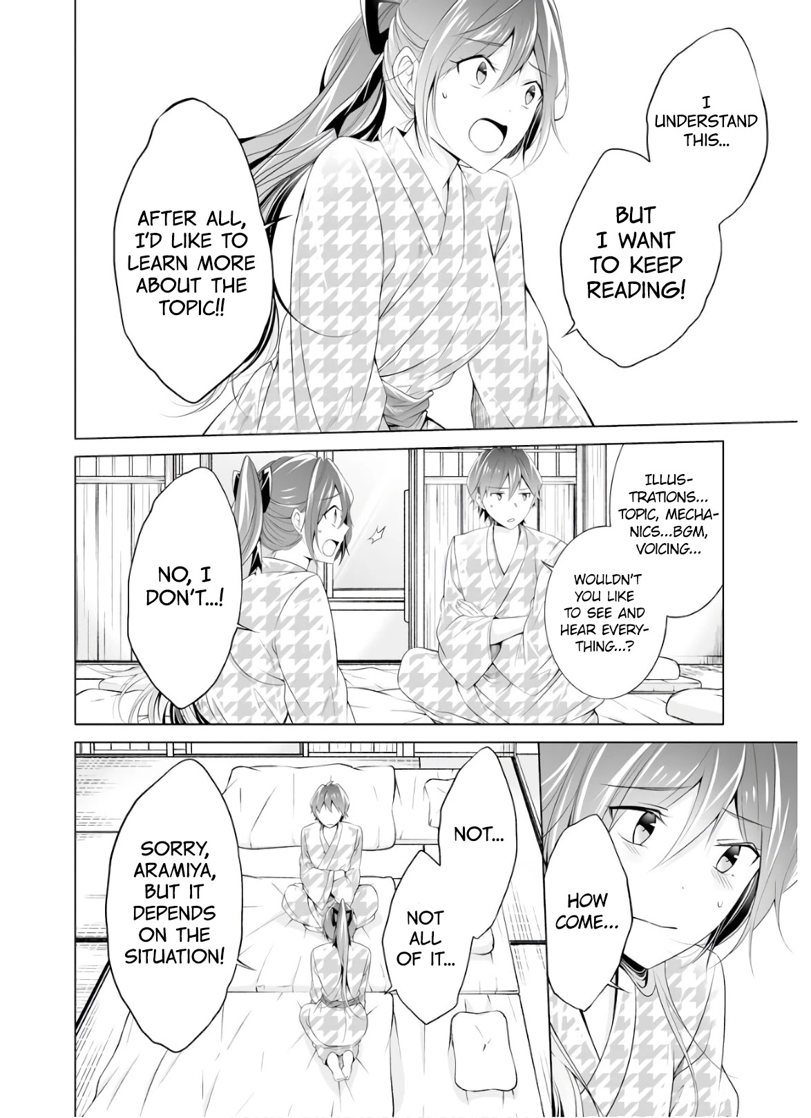 Real no Heroine wa Irimasen! Chapter 55 page 8 - Chapter 55