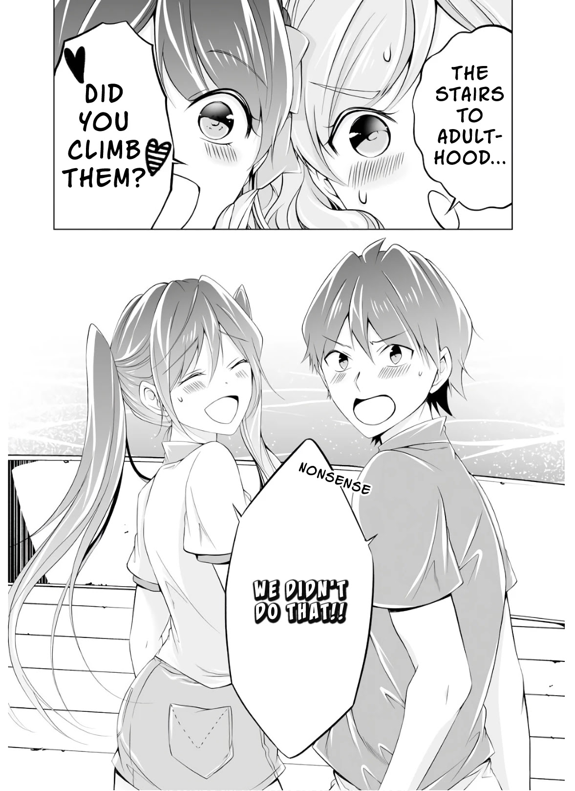 Real no Heroine wa Irimasen! Chapter 60 page 19 - Chapter 60