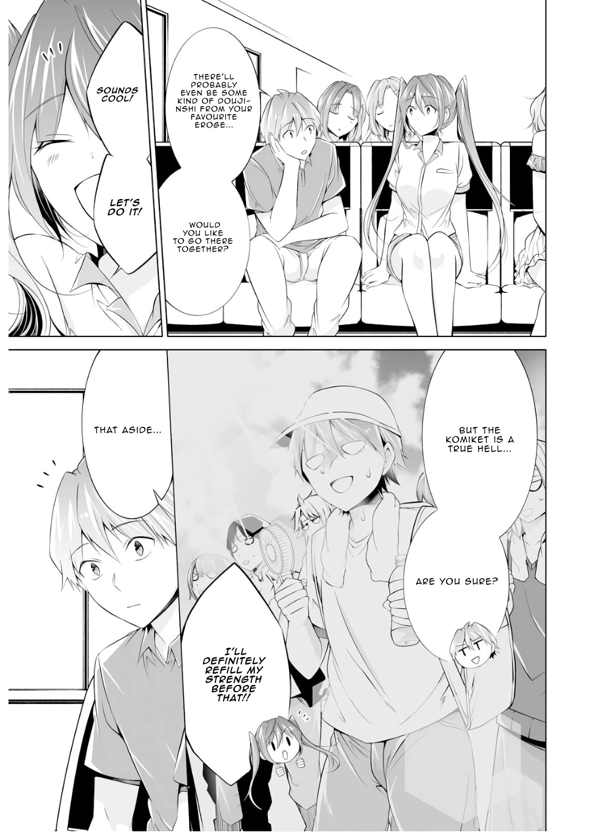 Real no Heroine wa Irimasen! Chapter 60 page 22 - Chapter 60