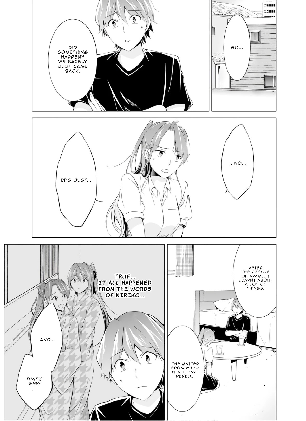 Real no Heroine wa Irimasen! Chapter 60 page 26 - Chapter 60