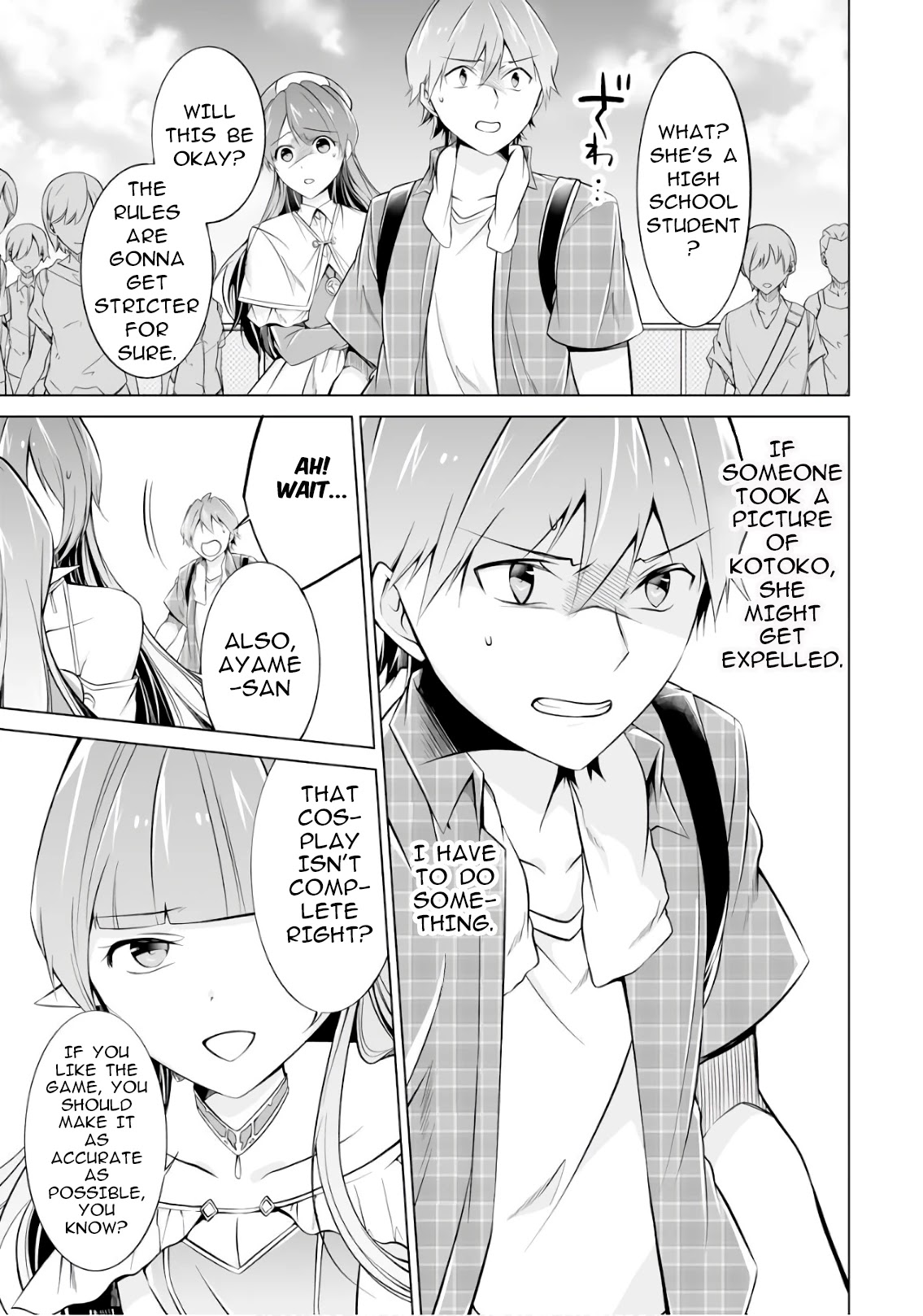Real no Heroine wa Irimasen! Chapter 66 page 10 - Chapter 66