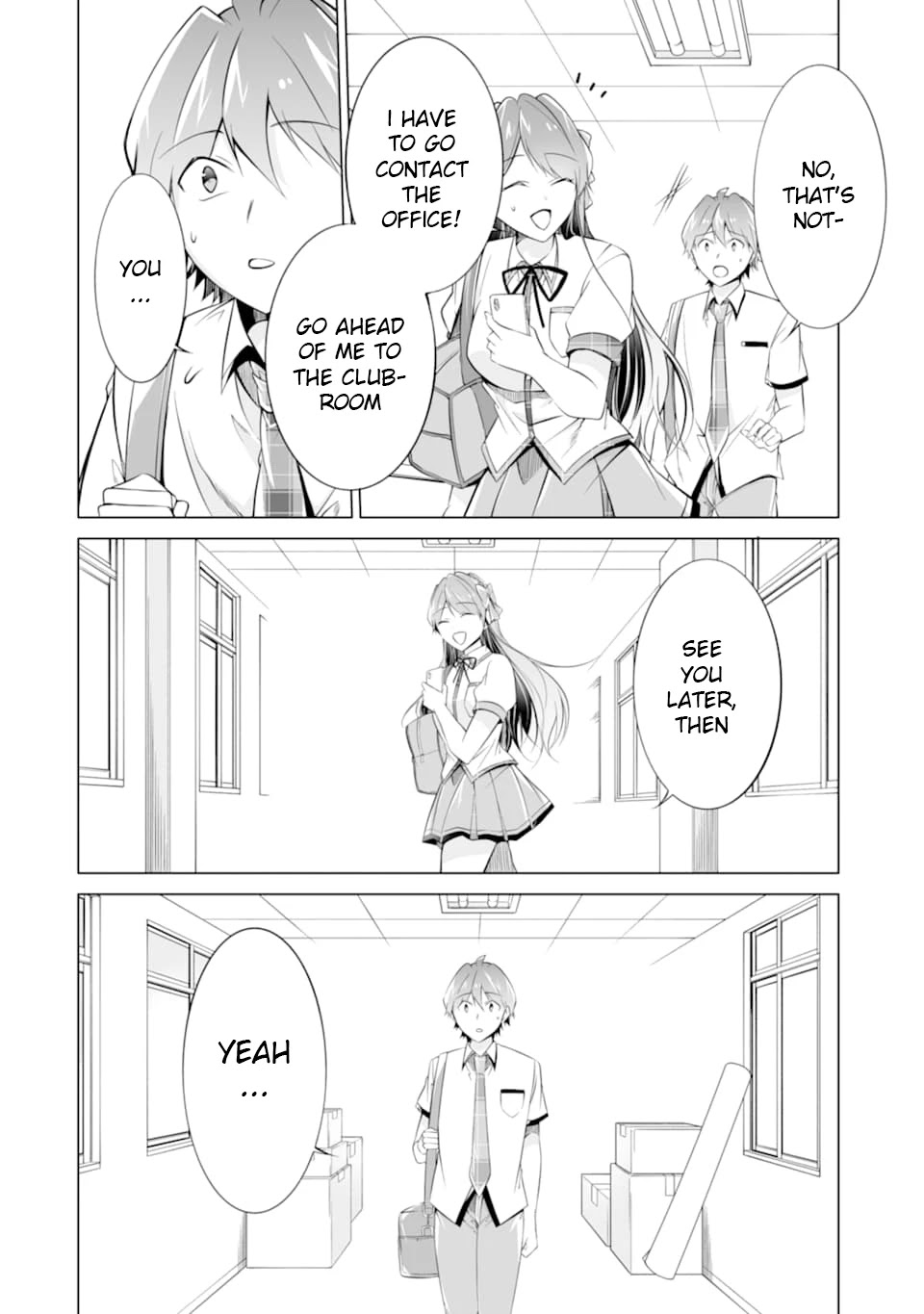 Real no Heroine wa Irimasen! Chapter 71 page 10 - Chapter 71