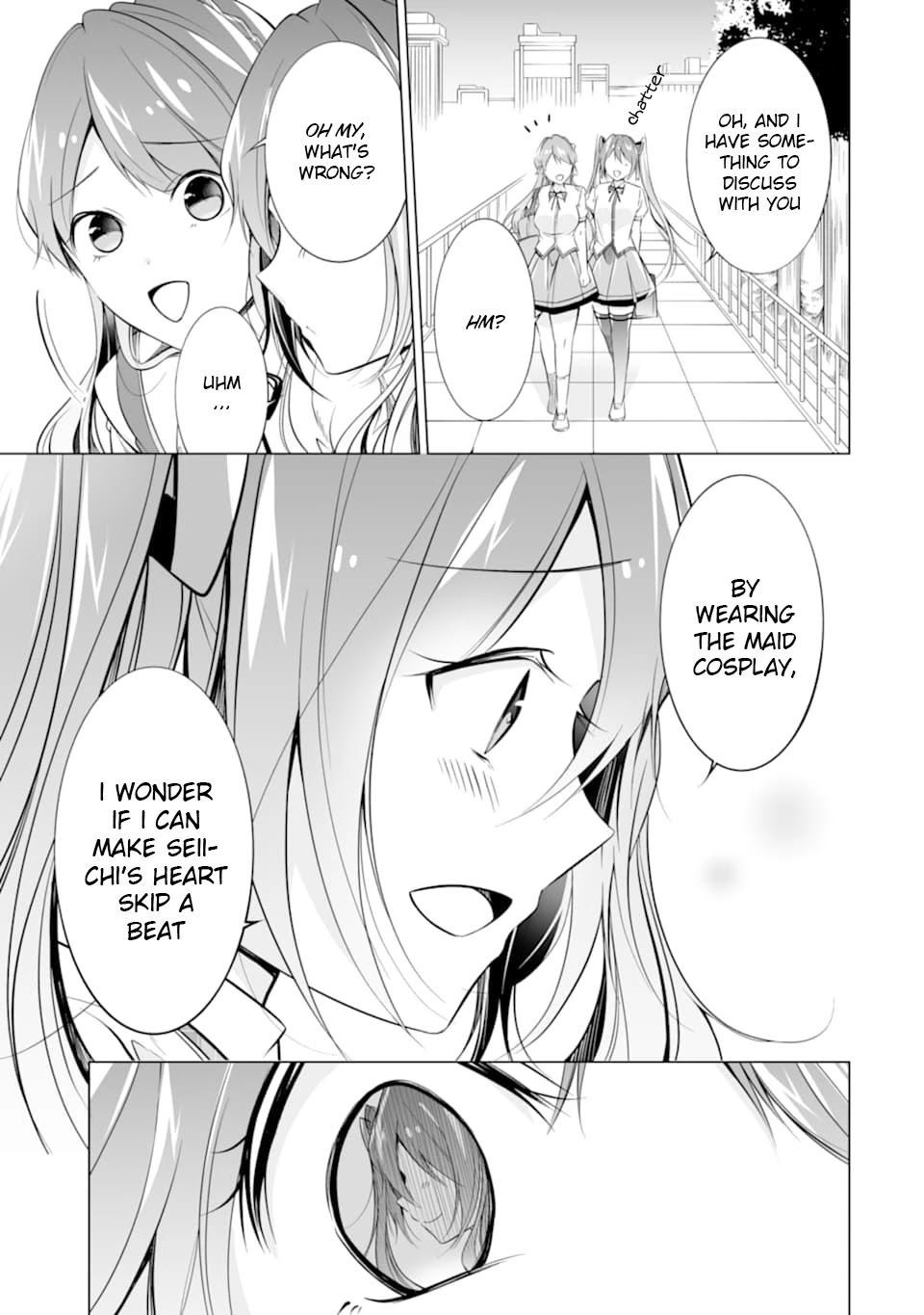 Real no Heroine wa Irimasen! Chapter 71 page 21 - Chapter 71