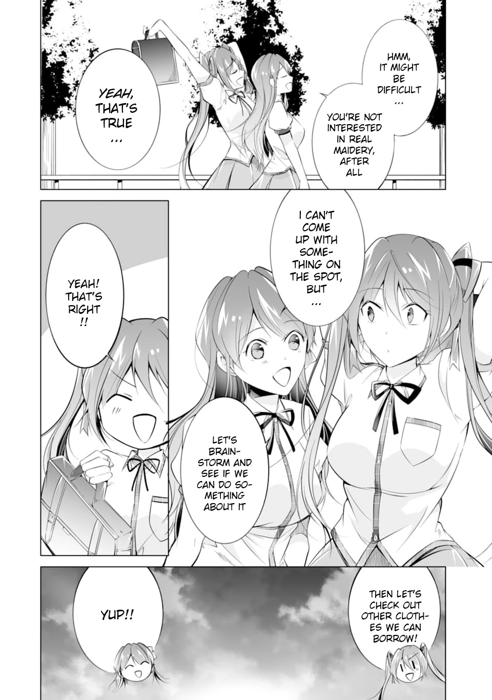 Real no Heroine wa Irimasen! Chapter 71 page 22 - Chapter 71