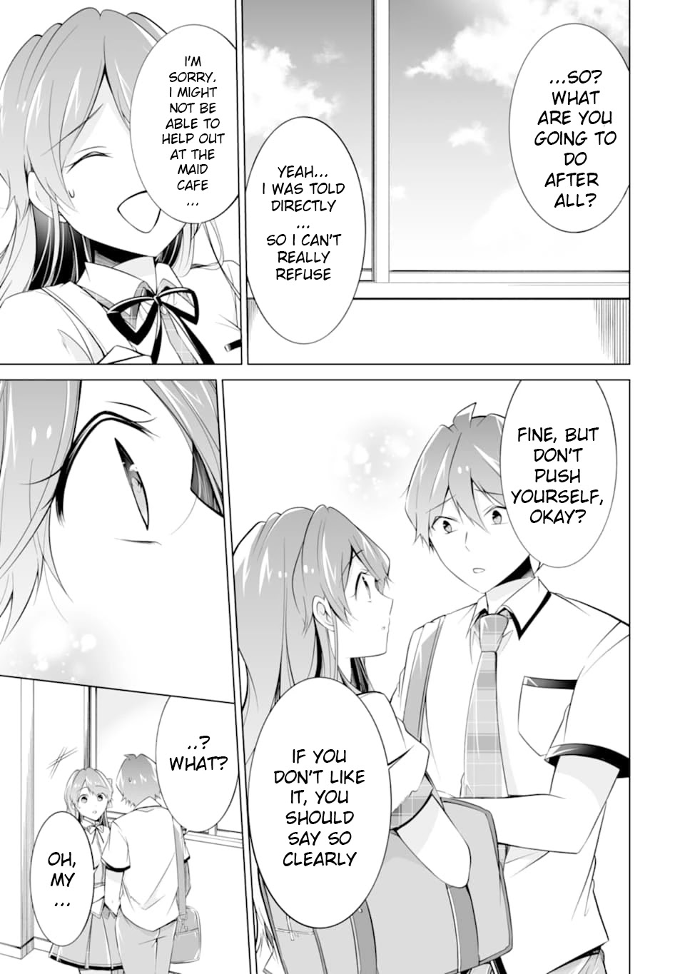 Real no Heroine wa Irimasen! Chapter 71 page 7 - Chapter 71