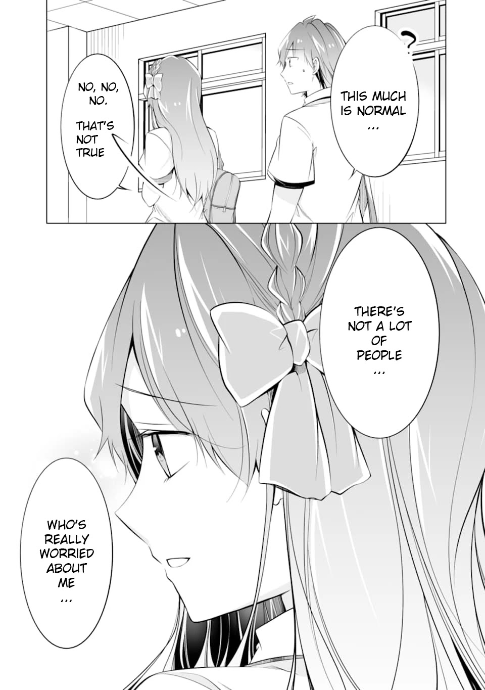Real no Heroine wa Irimasen! Chapter 71 page 9 - Chapter 71