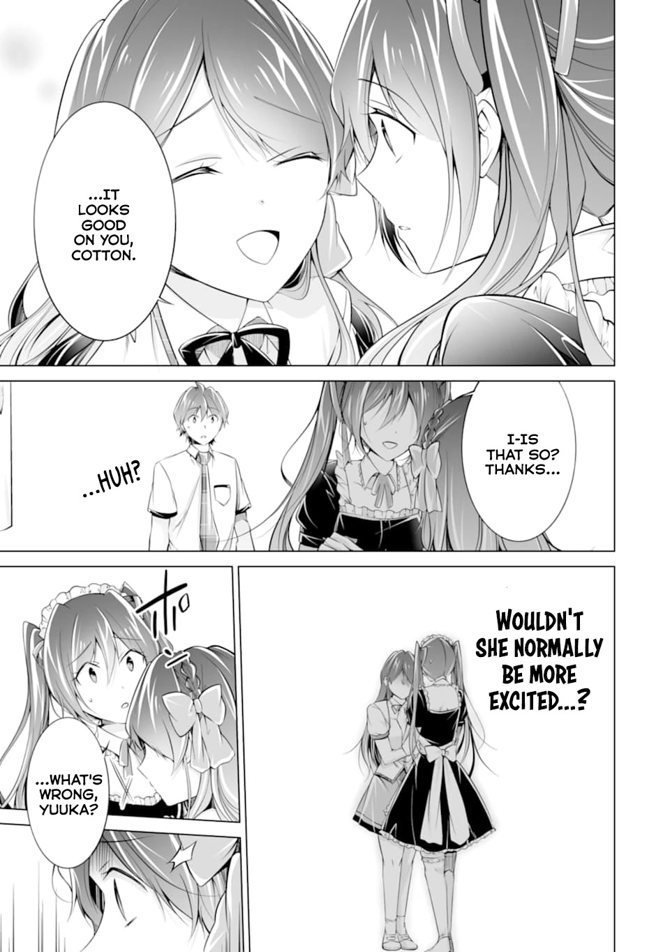 Real no Heroine wa Irimasen! Chapter 75 page 15 - Chapter 75