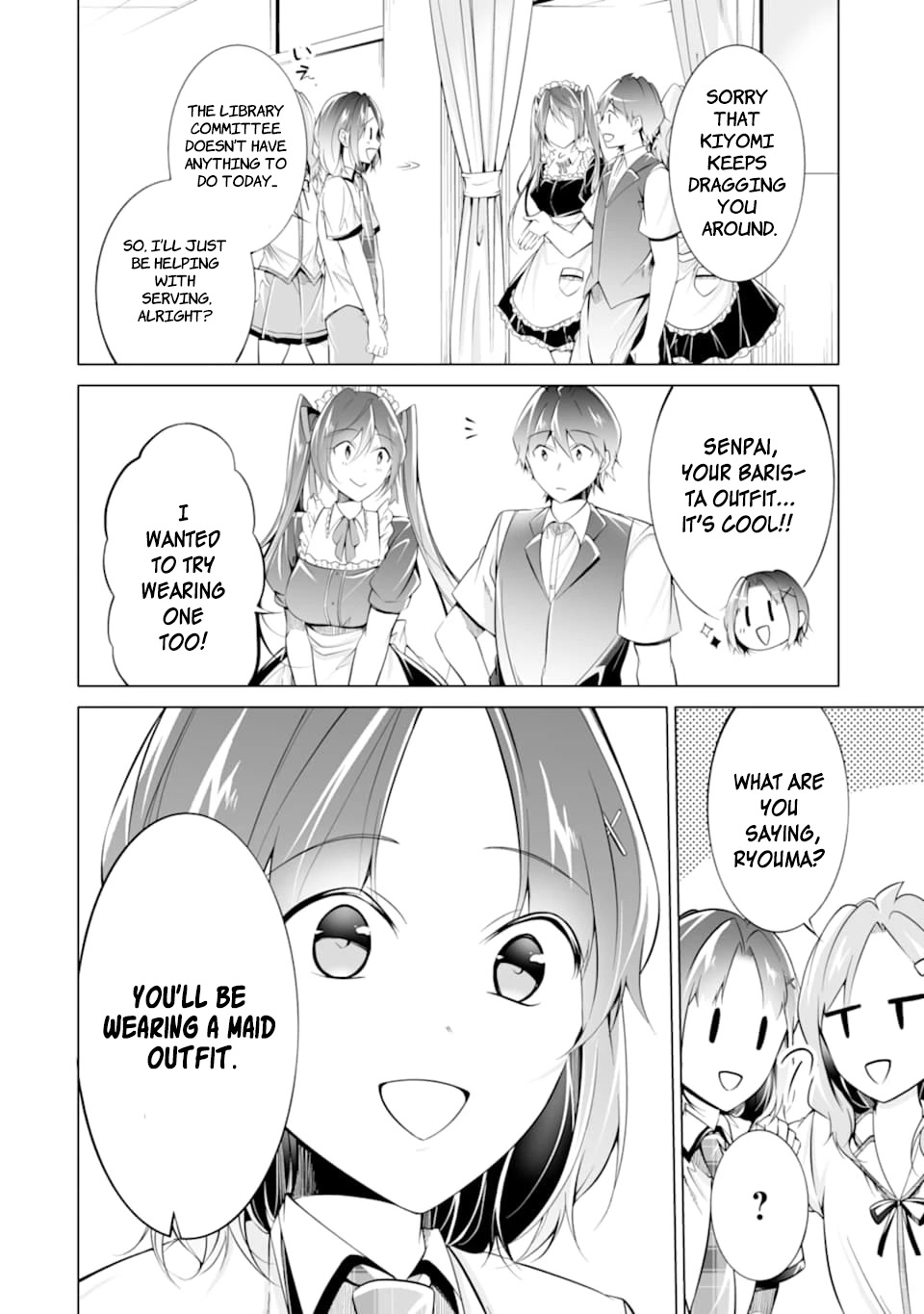 Real no Heroine wa Irimasen! Chapter 76 page 8 - Chapter 76