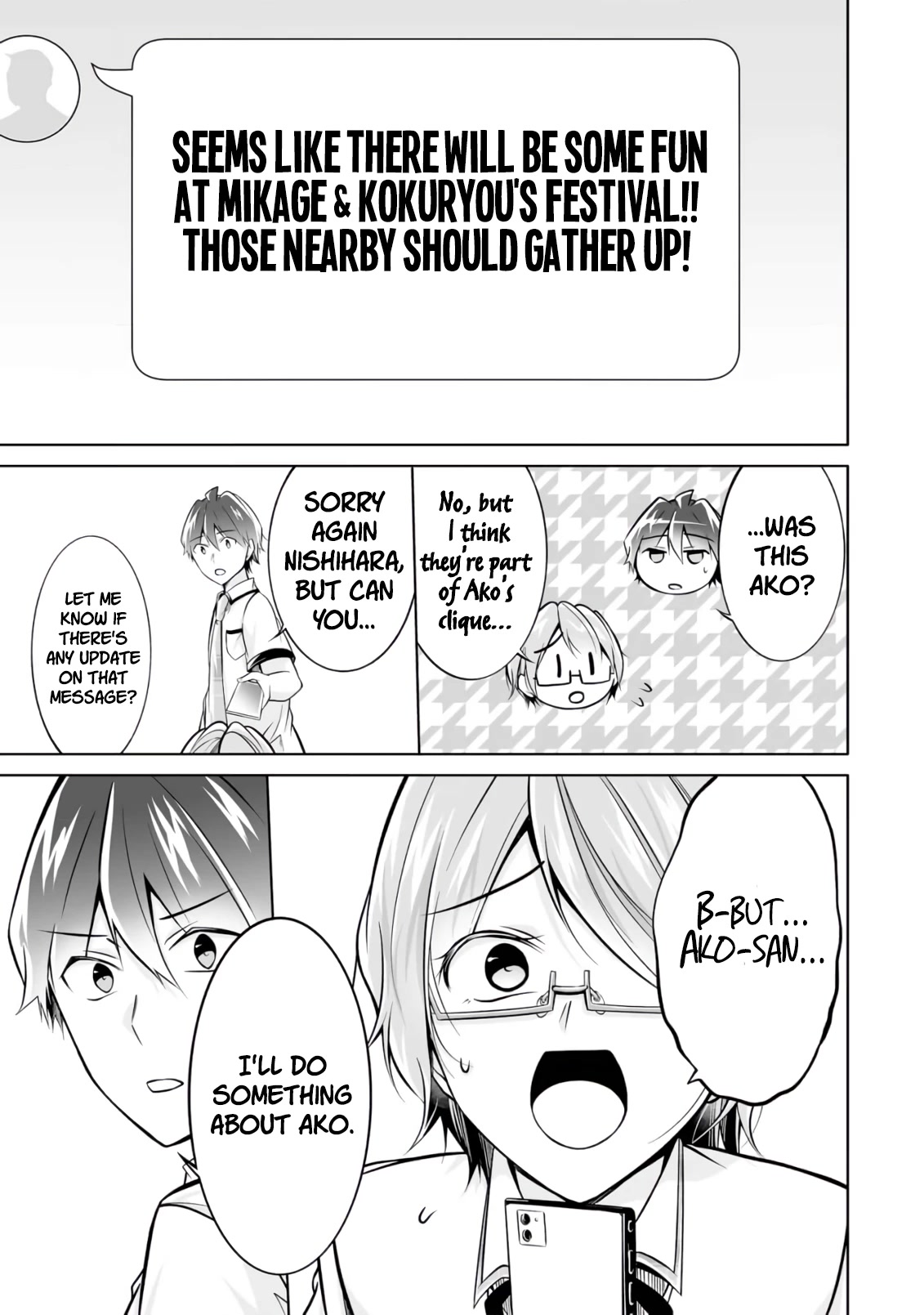 Real no Heroine wa Irimasen! Chapter 92 page 24 - Chapter 92: Rumours Source
