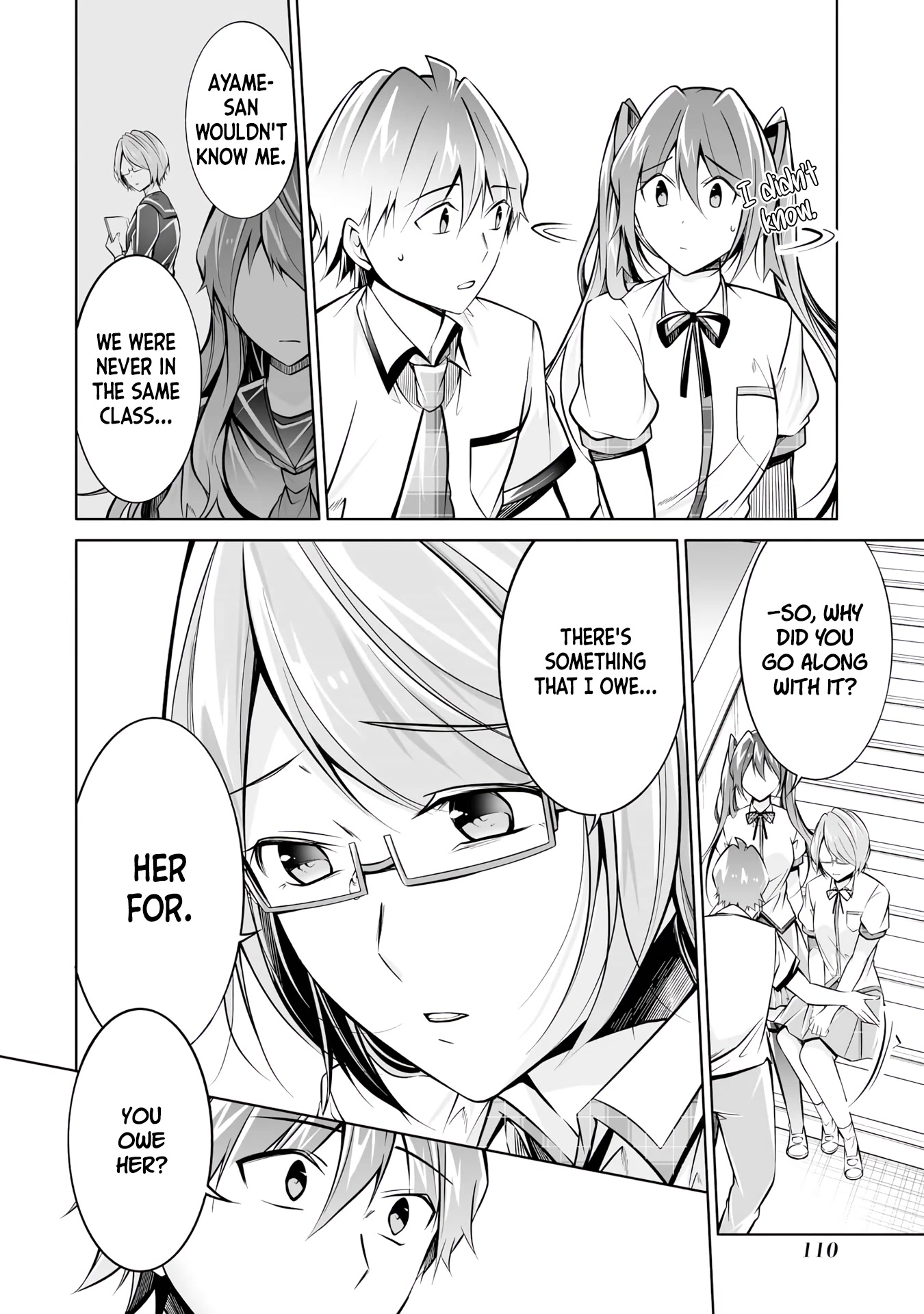 Real no Heroine wa Irimasen! Chapter 92 page 9 - Chapter 92: Rumours Source