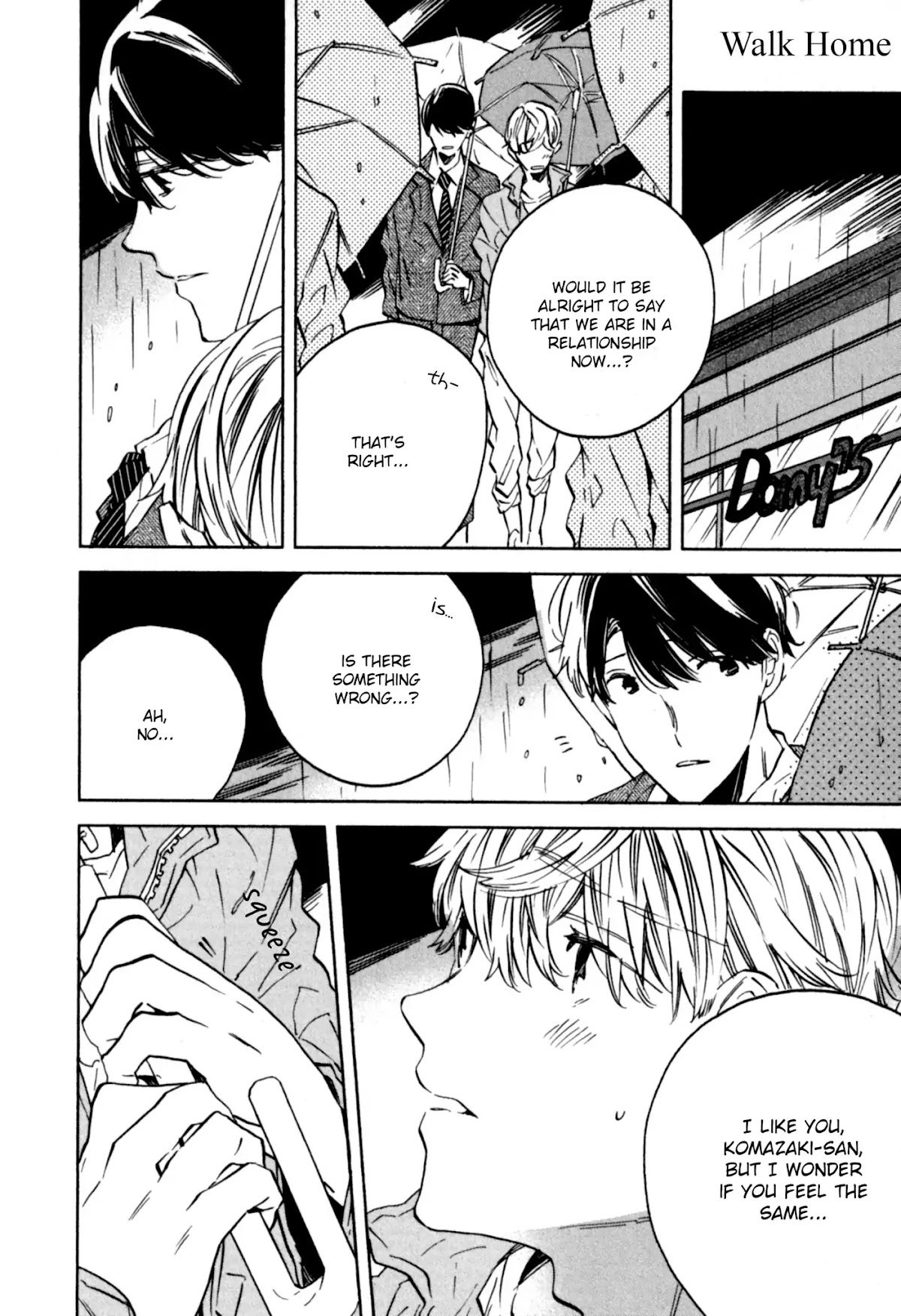 Realism and Dreamy Chapter 1.5 page 1 - Chapter 1.5: Walk Home