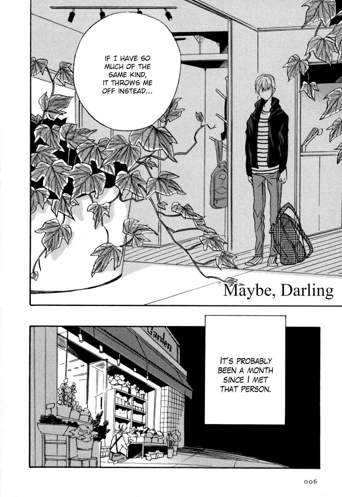 Realism and Dreamy Chapter 1 page 9 - Chapter 1: Maybe, Darling