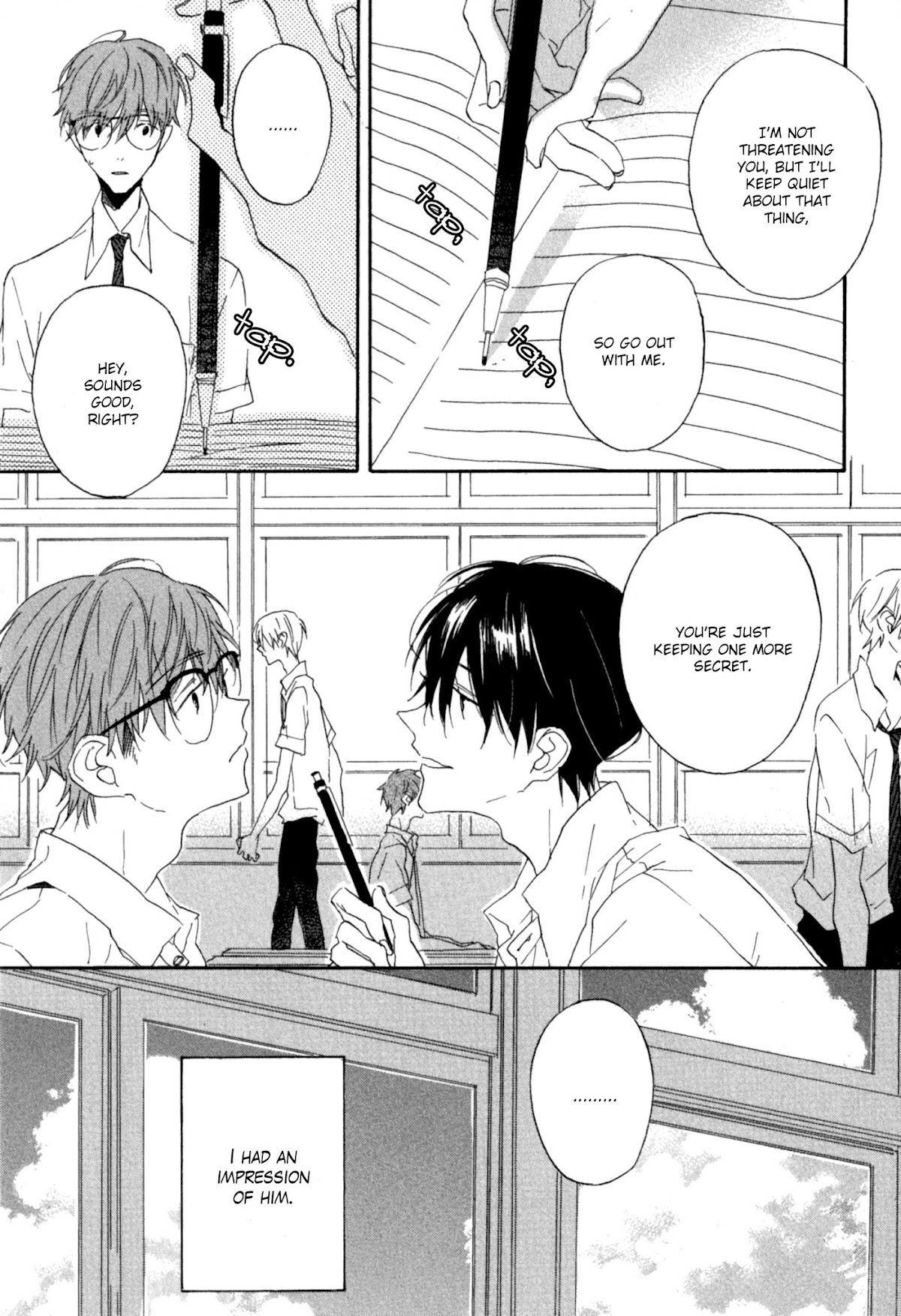 Realism and Dreamy Chapter 2 page 10 - Chapter 2: I didn't know