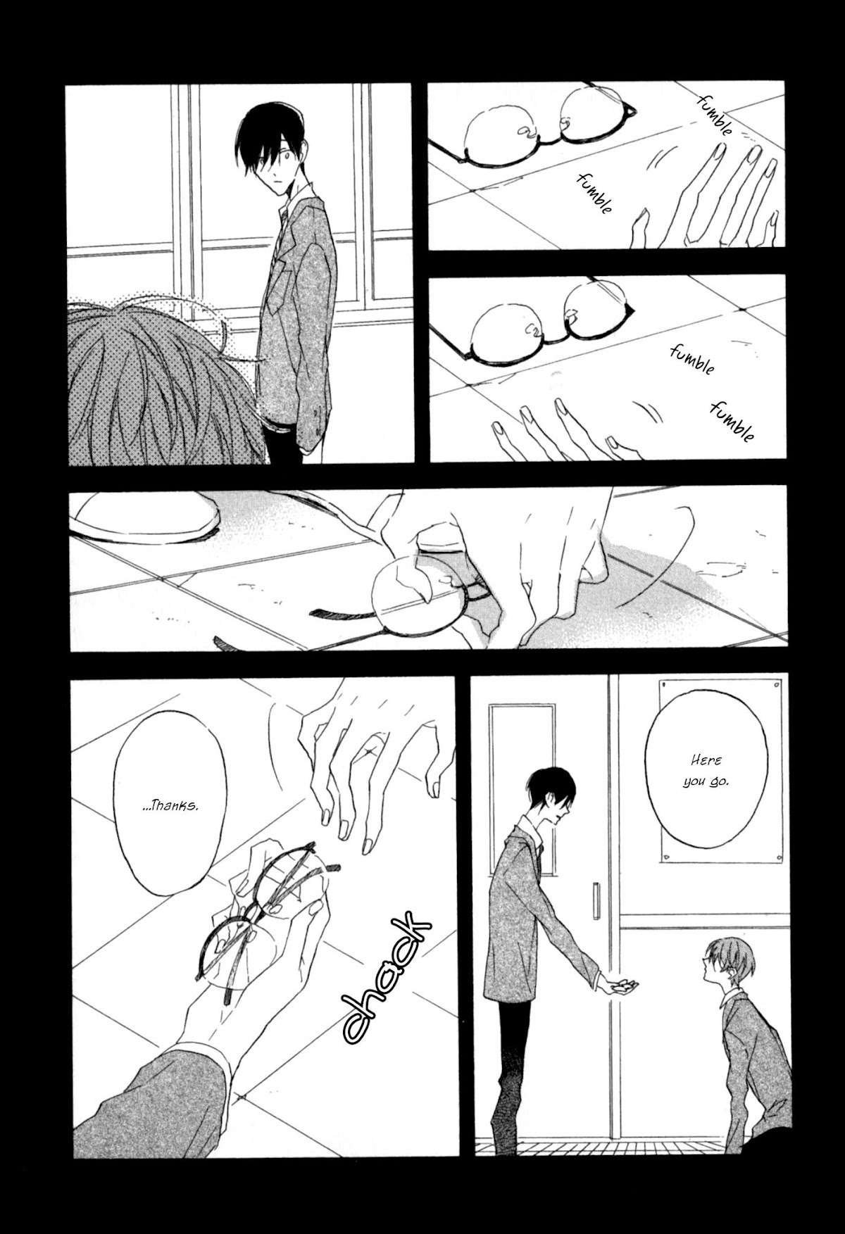 Realism and Dreamy Chapter 2 page 6 - Chapter 2: I didn't know