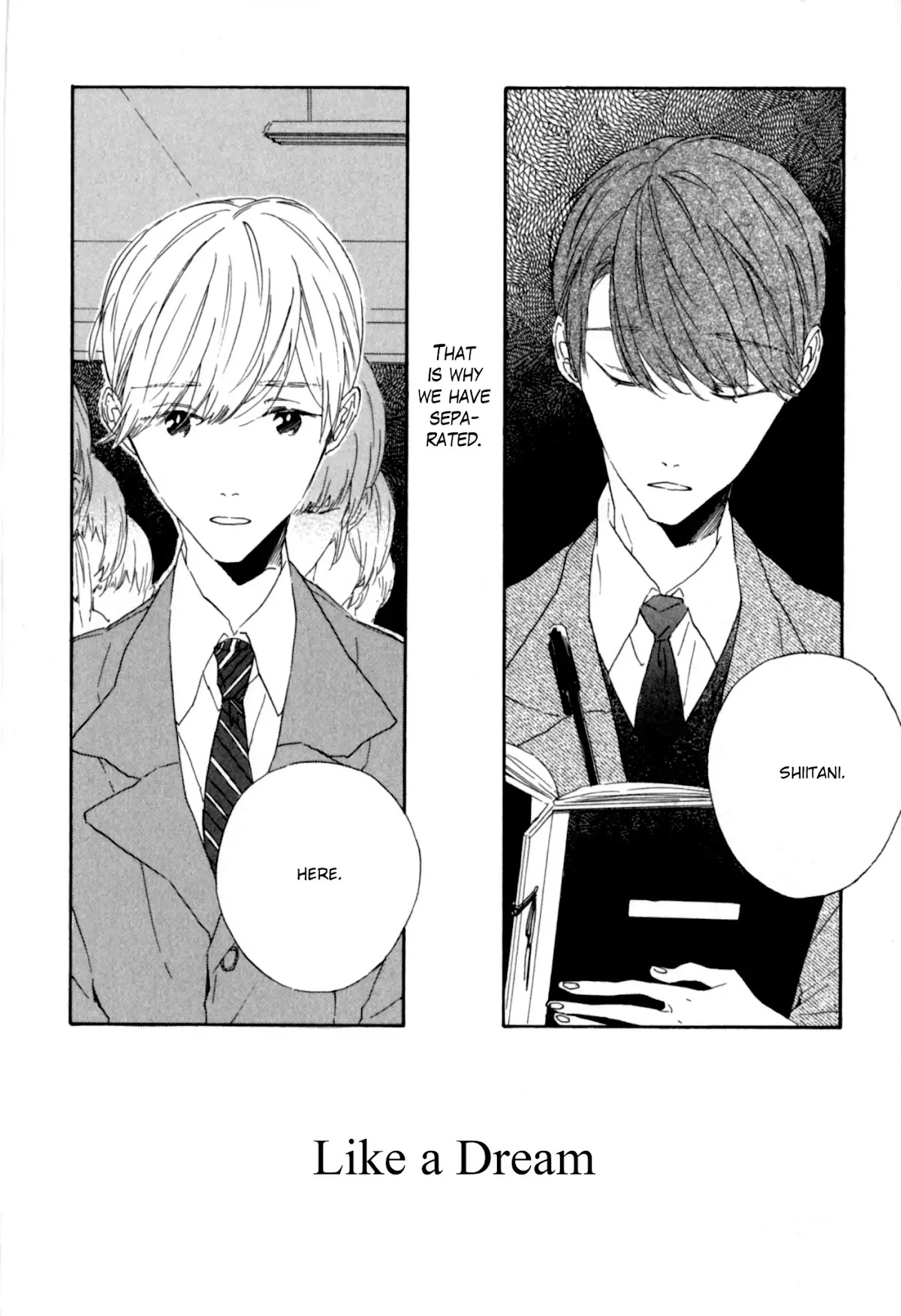 Realism and Dreamy Chapter 5 page 4 - Chapter 5: Like a Dream