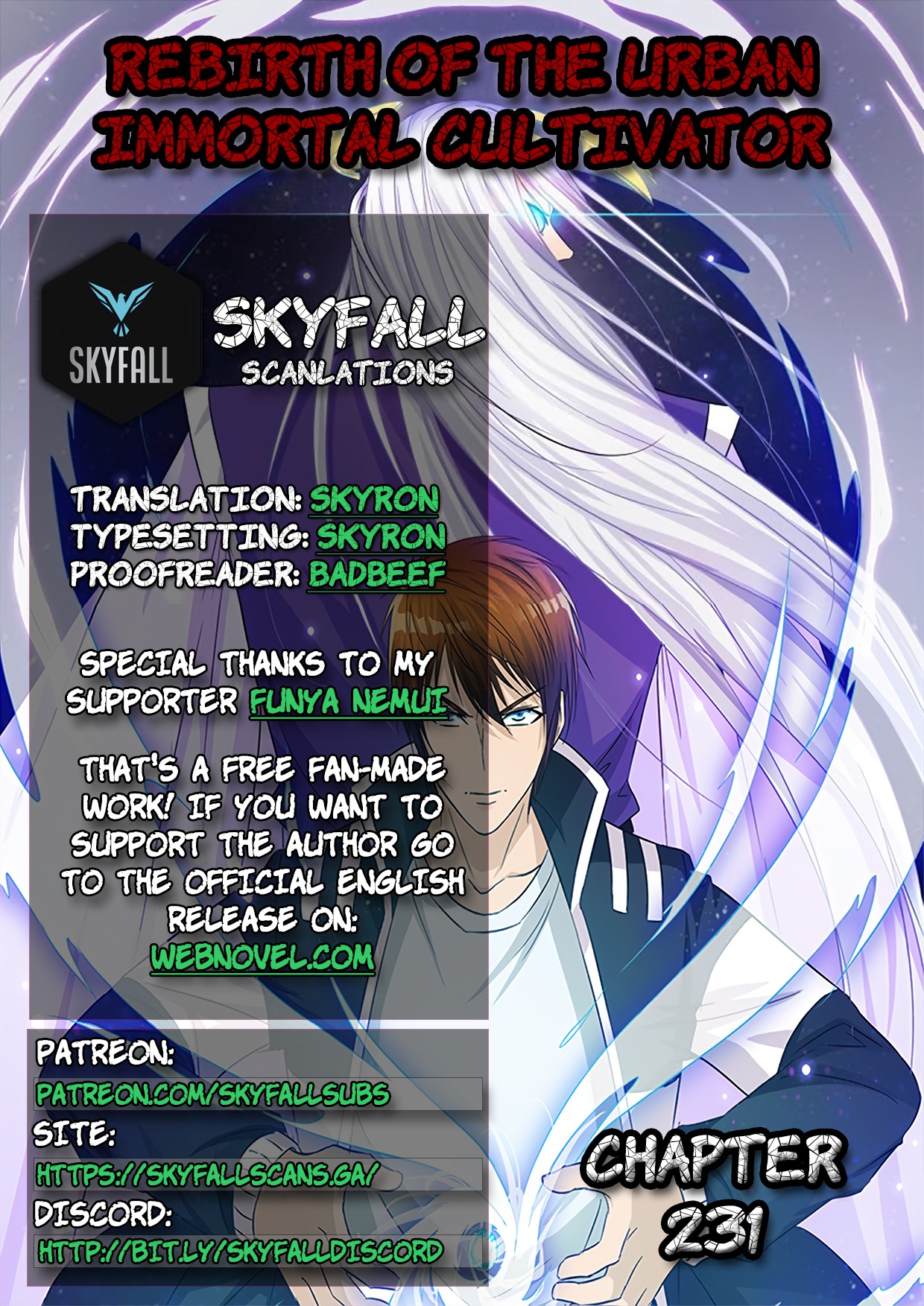Rebirth Of The Urban Immortal Cultivator Chapter 231 page 1 - Chapter 231