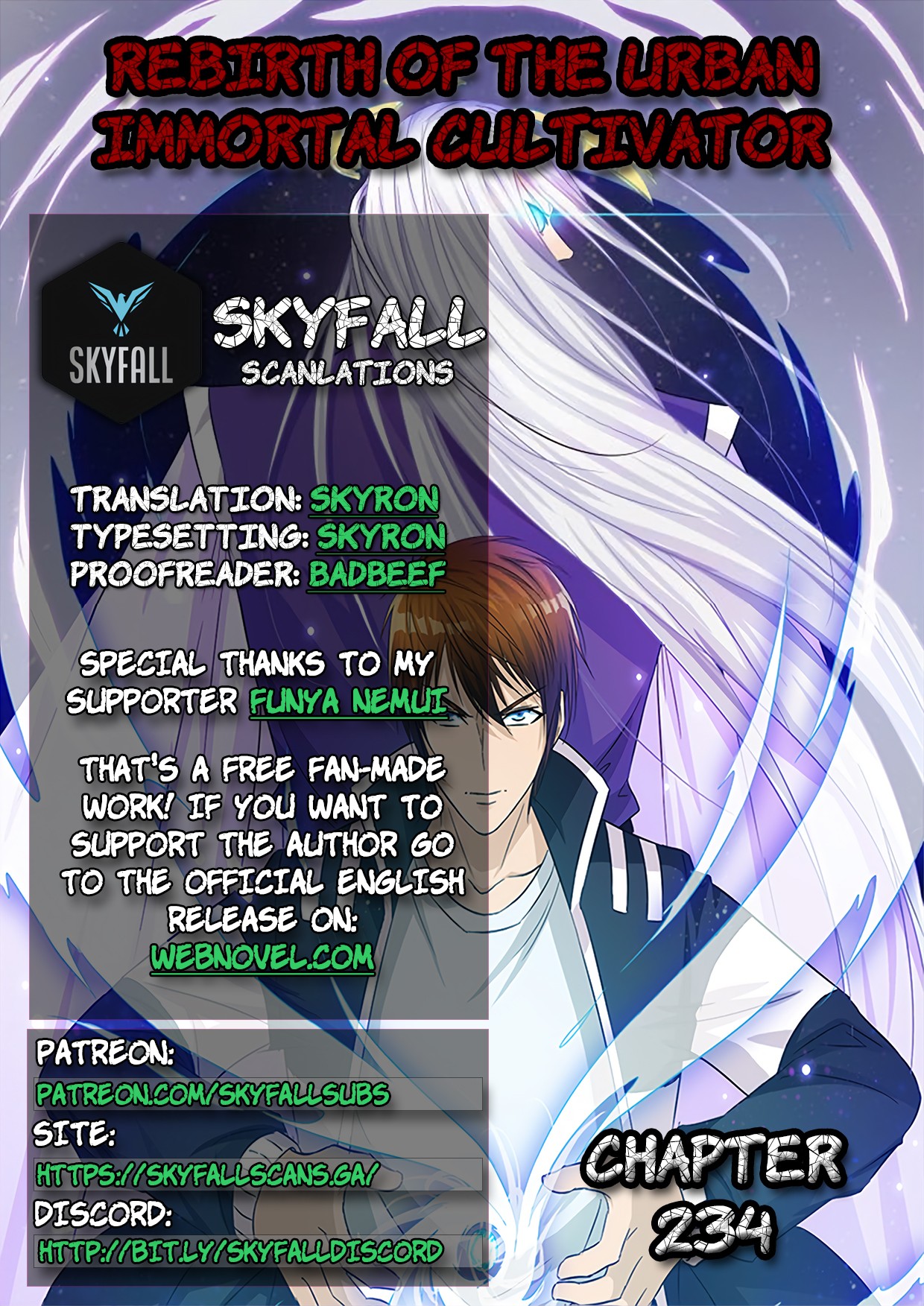 Rebirth Of The Urban Immortal Cultivator Chapter 234 page 1 - Chapter 234