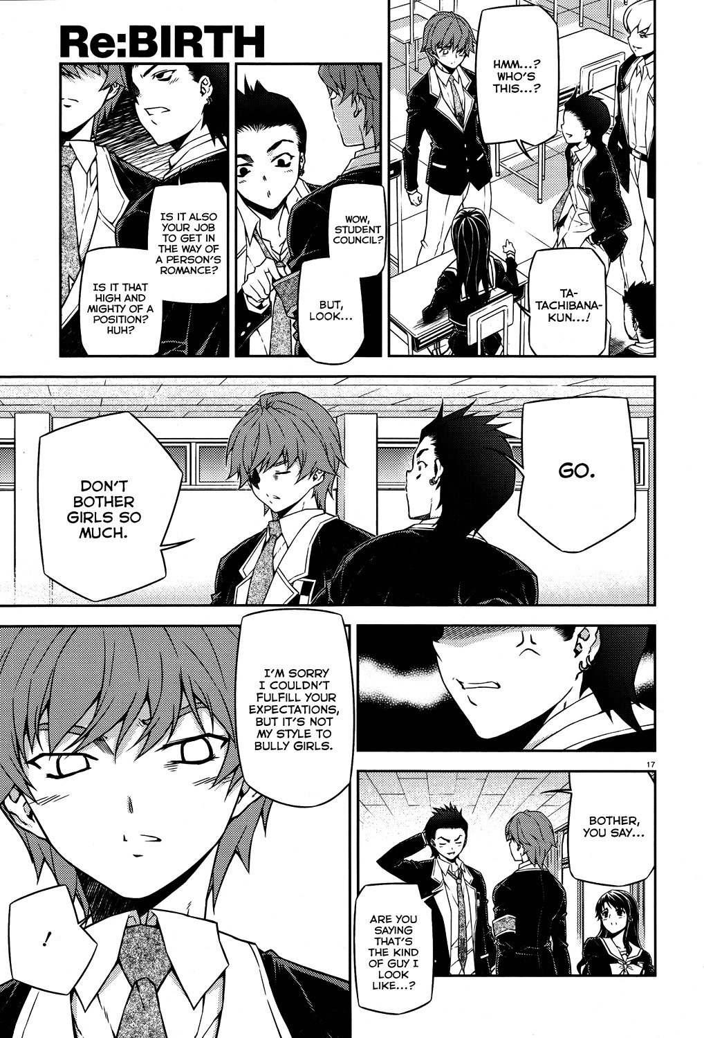 Re:Birth - The Lunatic Taker Chapter 14 page 17 - Chapter 14: Accident