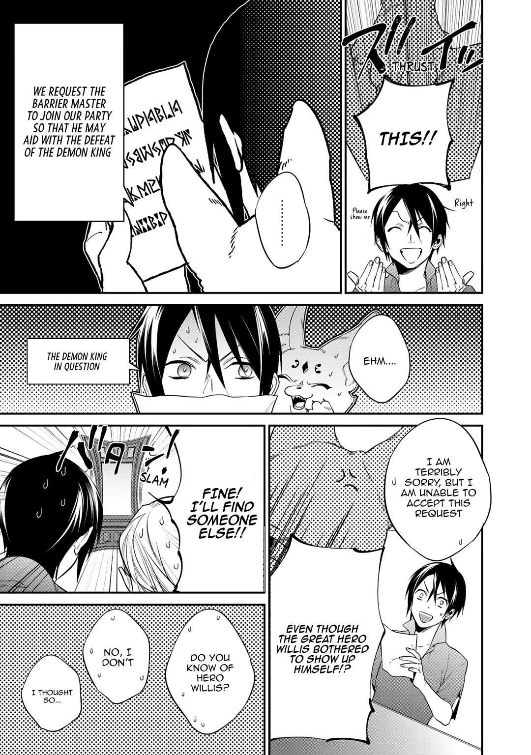 Reborn as a Barrier Master Chapter 14 page 5 - Chapter 14