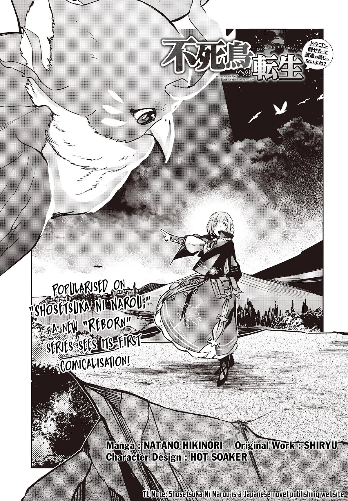 Reborn as a Phoenix: A Normal Bird Can't Beat a Dragon, Right? Chapter 1 page 4 - Chapter 1
