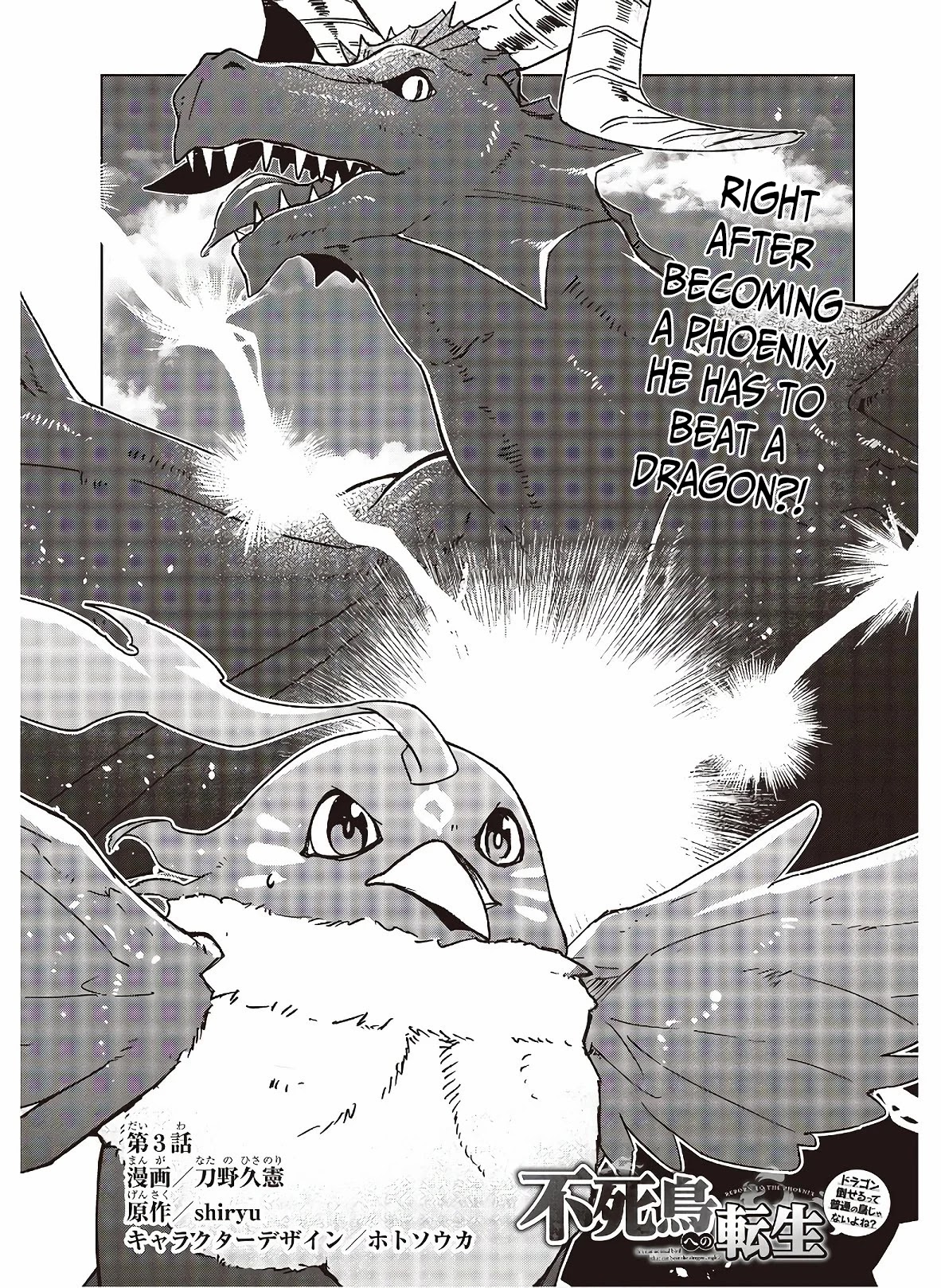 Reborn as a Phoenix: A Normal Bird Can't Beat a Dragon, Right? Chapter 3 page 2 - Chapter 3