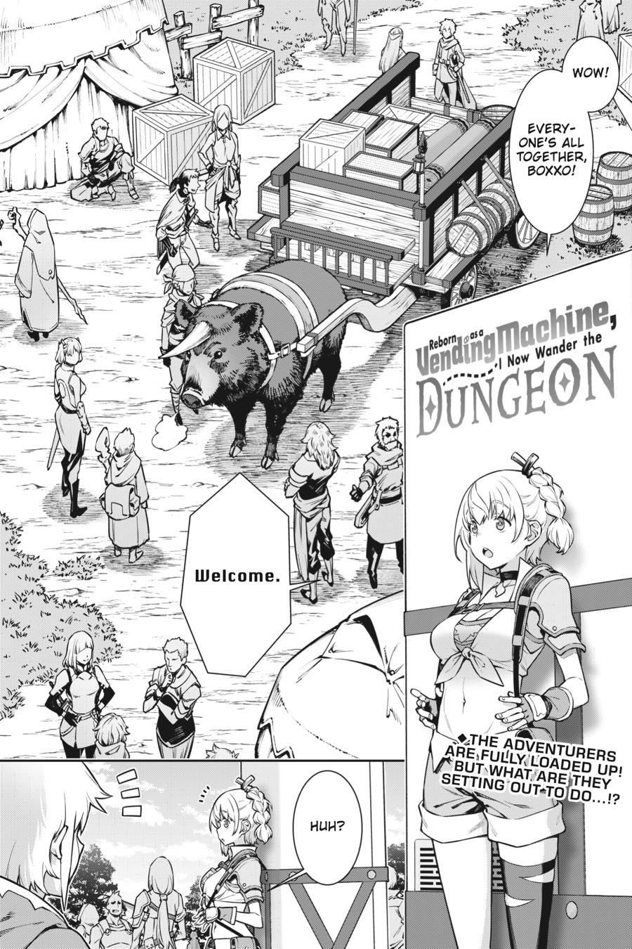 Reborn as a Vending Machine, I Now Wander the Dungeon Chapter 3 page 2 - Chapter 3