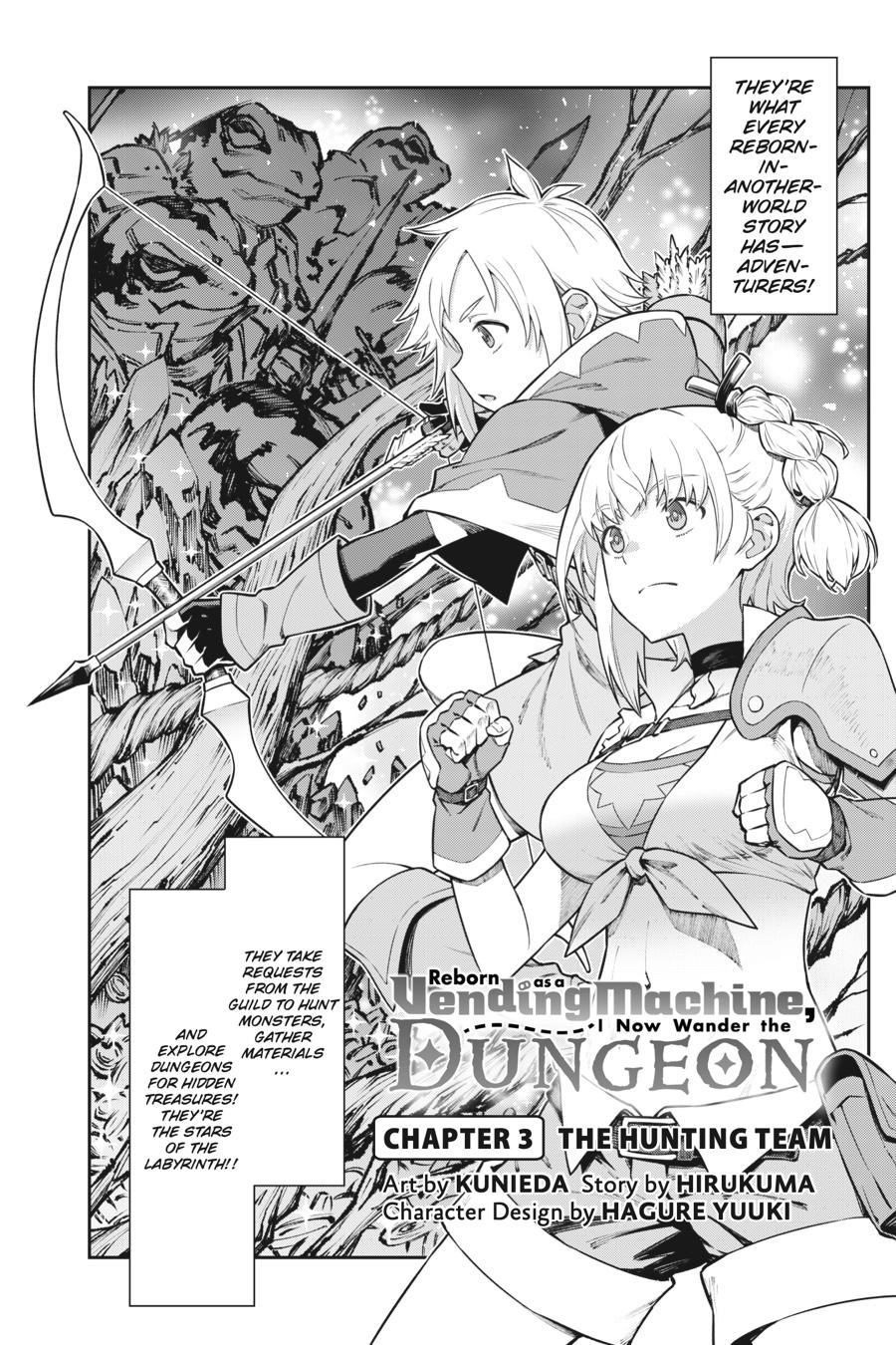 Reborn as a Vending Machine, I Now Wander the Dungeon Chapter 3 page 4 - Chapter 3
