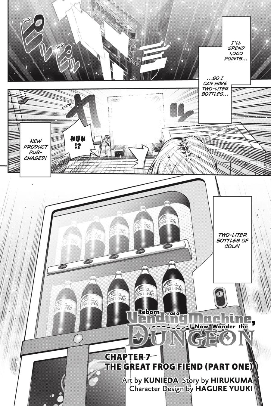 Reborn as a Vending Machine, I Now Wander the Dungeon Chapter 7 page 2 - Chapter 7