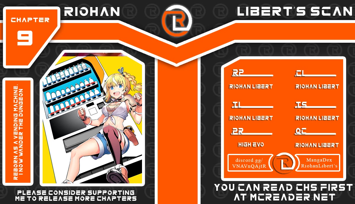 Reborn as a Vending Machine, I Now Wander the Dungeon Chapter 9 page 1 - Chapter 9