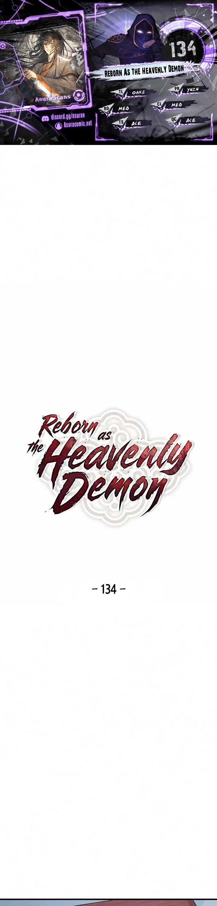 Reborn as the Heavenly Demon Chapter 134 page 1 - Chapter 134