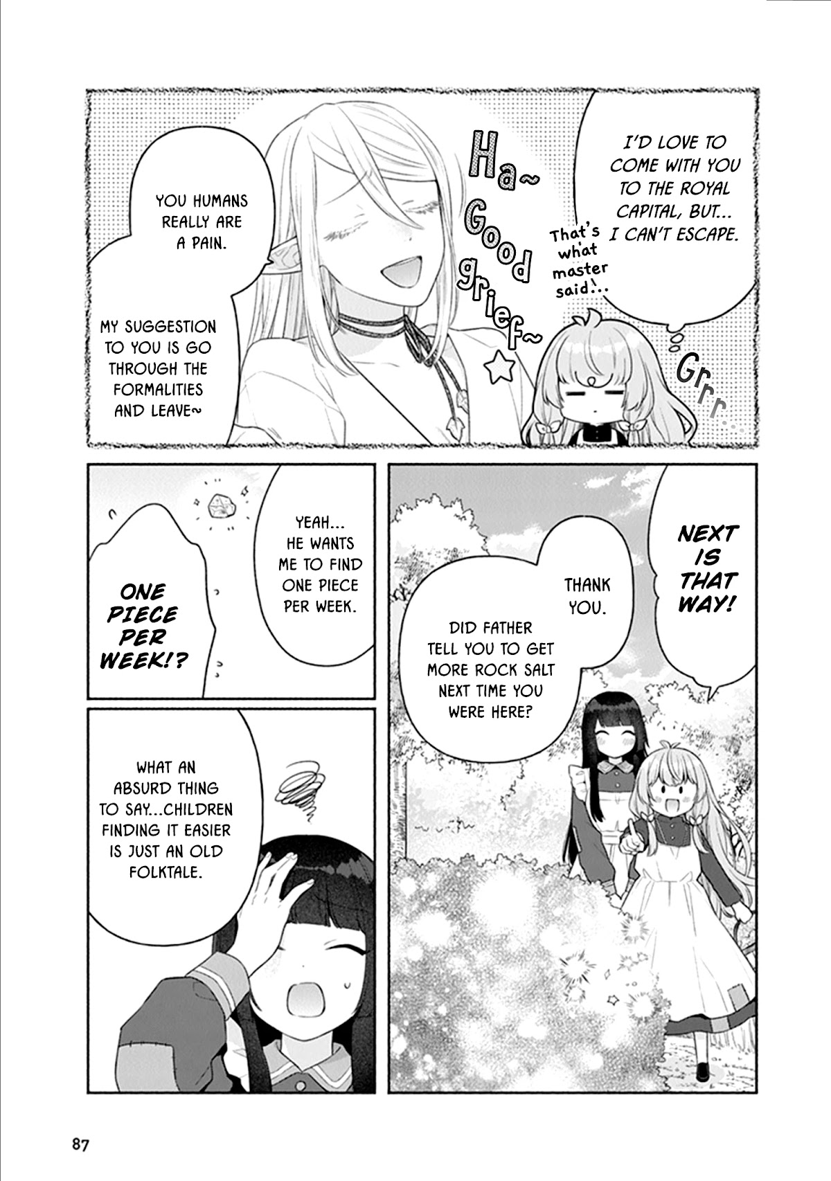 Reborn Girl Starting a New Life in Another World as a Seventh Daughter Chapter 10 page 14 - Chapter 10: The Absent Minded Girl’s Heirloom To Be