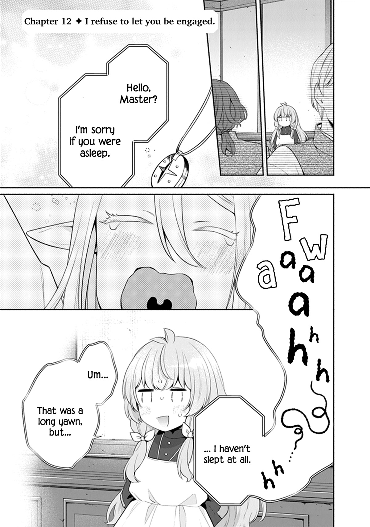 Reborn Girl Starting a New Life in Another World as a Seventh Daughter Chapter 12 page 4 - Chapter 12: I refuse to let you be engaged