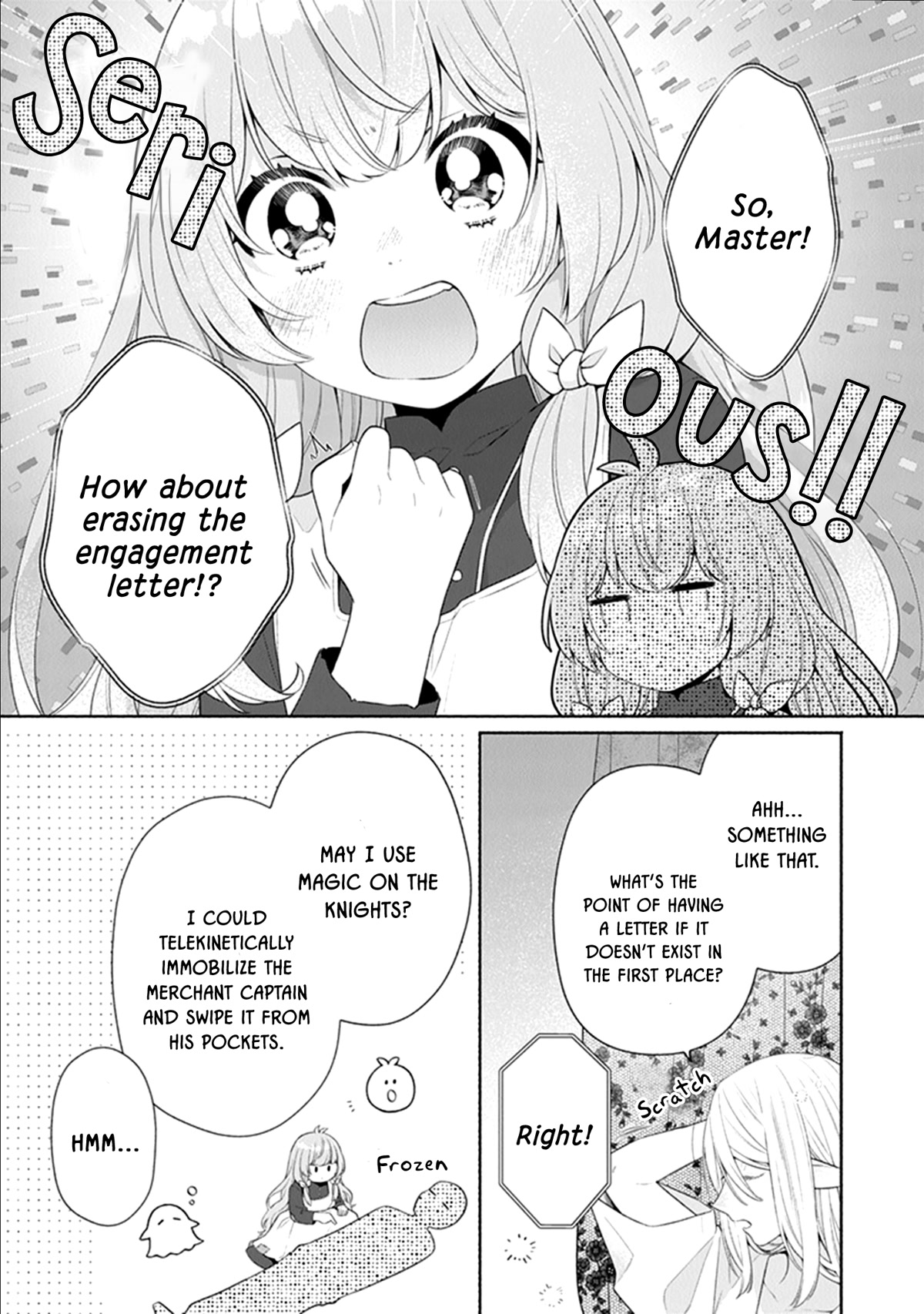 Reborn Girl Starting a New Life in Another World as a Seventh Daughter Chapter 12 page 6 - Chapter 12: I refuse to let you be engaged