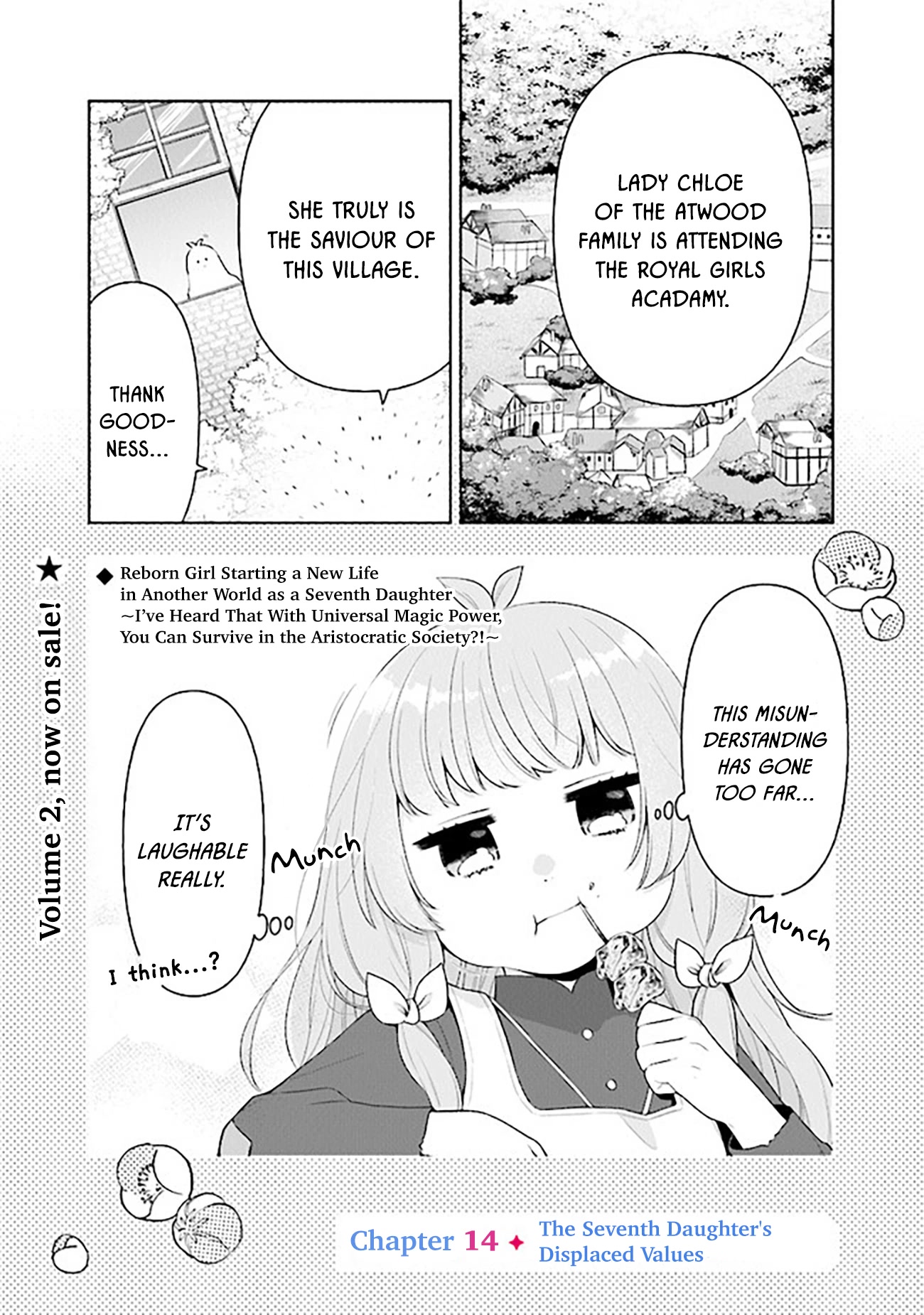 Reborn Girl Starting a New Life in Another World as a Seventh Daughter Chapter 14 page 4 - Chapter 14: The Seventh Daughter’s Displaced Values