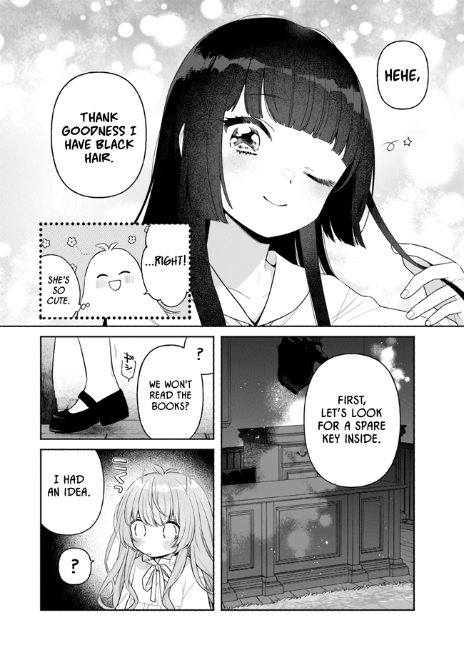Reborn Girl Starting a New Life in Another World as a Seventh Daughter Chapter 5 page 12 - Chapter 5: Having Black Hair while Sneaking About is the Best?