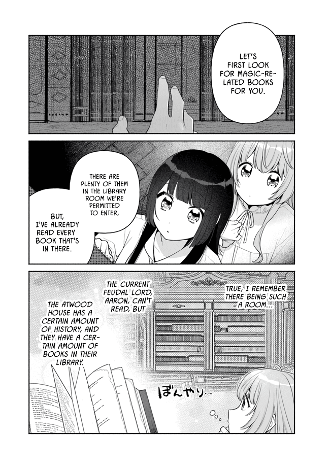 Reborn Girl Starting a New Life in Another World as a Seventh Daughter Chapter 5 page 16 - Chapter 5: Having Black Hair while Sneaking About is the Best?