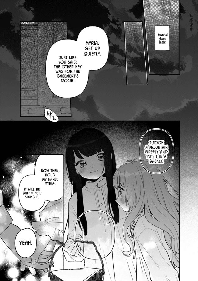 Reborn Girl Starting a New Life in Another World as a Seventh Daughter Chapter 6 page 11 - Chapter 6: Myria And The Secret Room