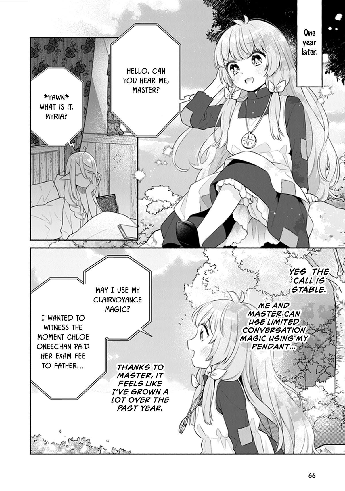 Reborn Girl Starting a New Life in Another World as a Seventh Daughter Chapter 9 page 19 - Chapter 9: Myria's Blossoming Magic