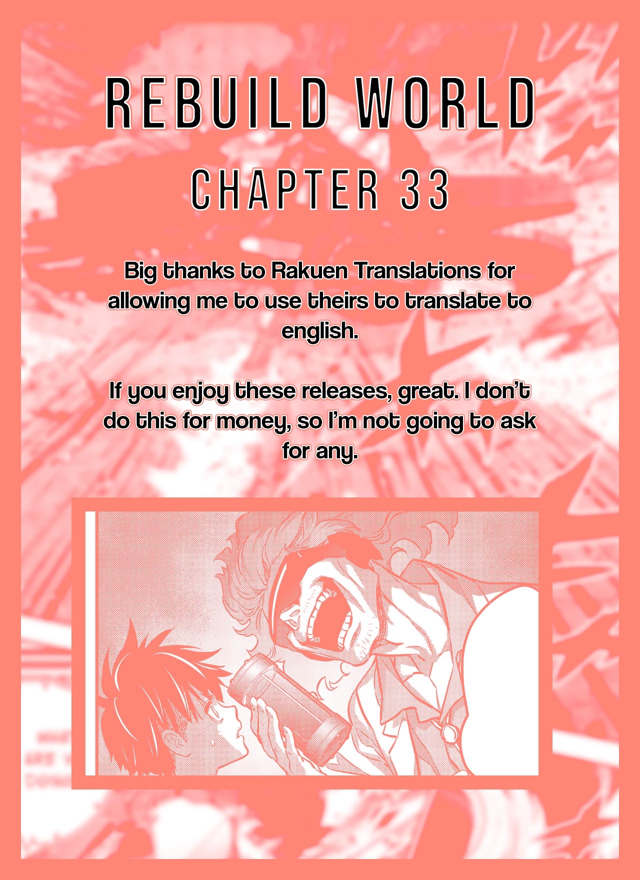Rebuild World Chapter 33 page 1 - Chapter 33