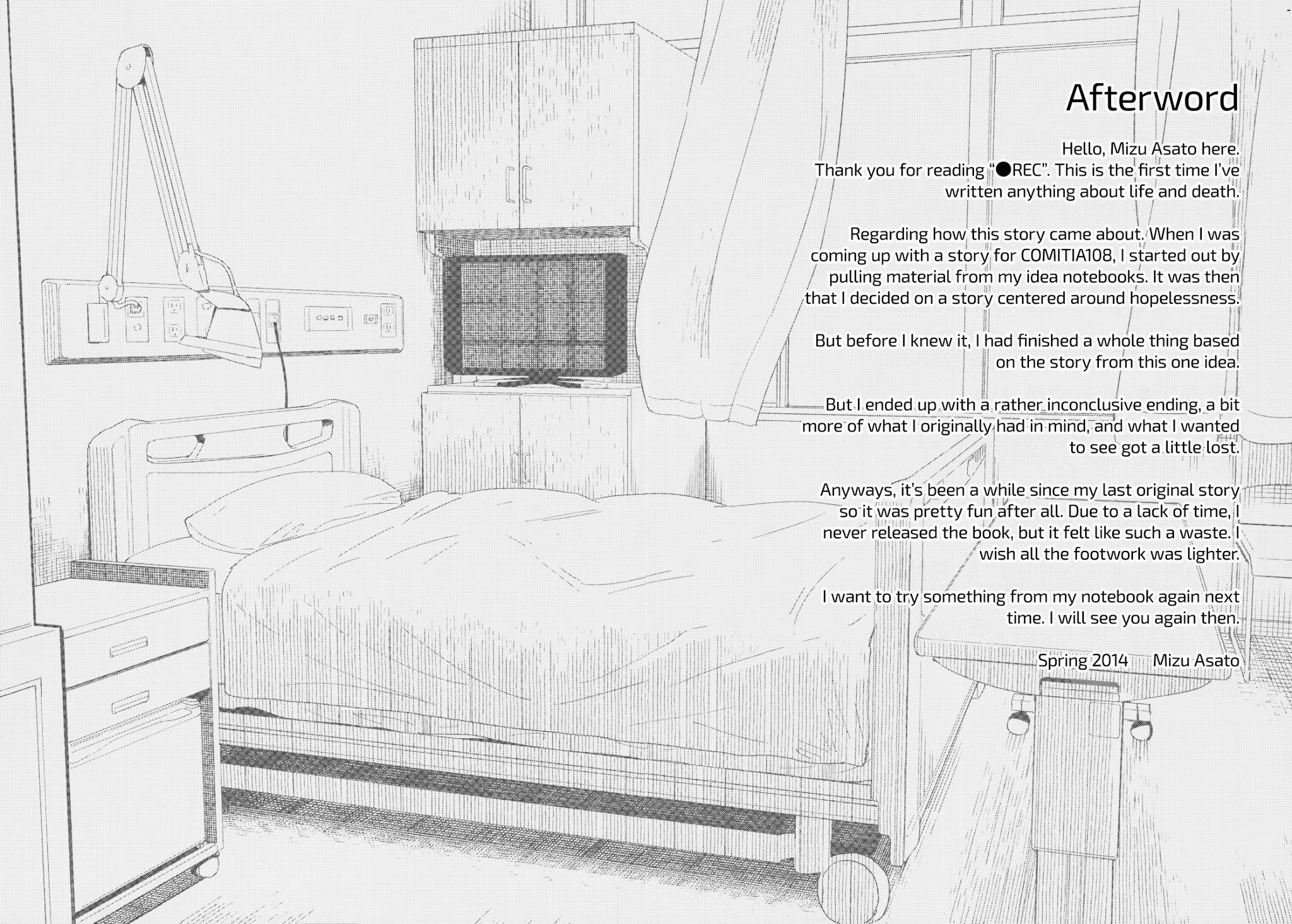 • REC (MIZU Asato) Chapter 0 page 26 - Chapter 0 : REC (MIZU Asato)