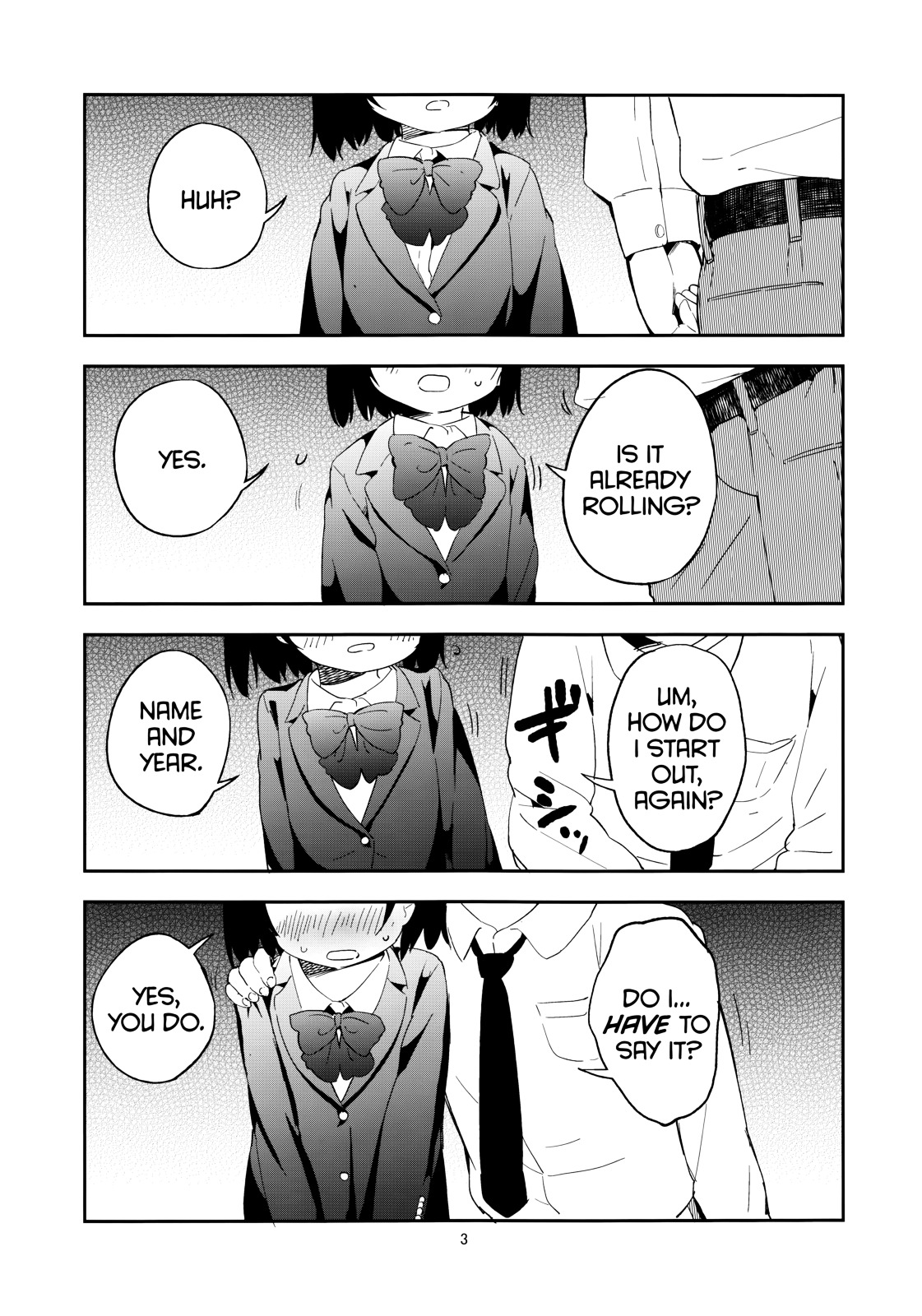 • REC (MIZU Asato) Chapter 0 page 4 - Chapter 0 : REC (MIZU Asato)