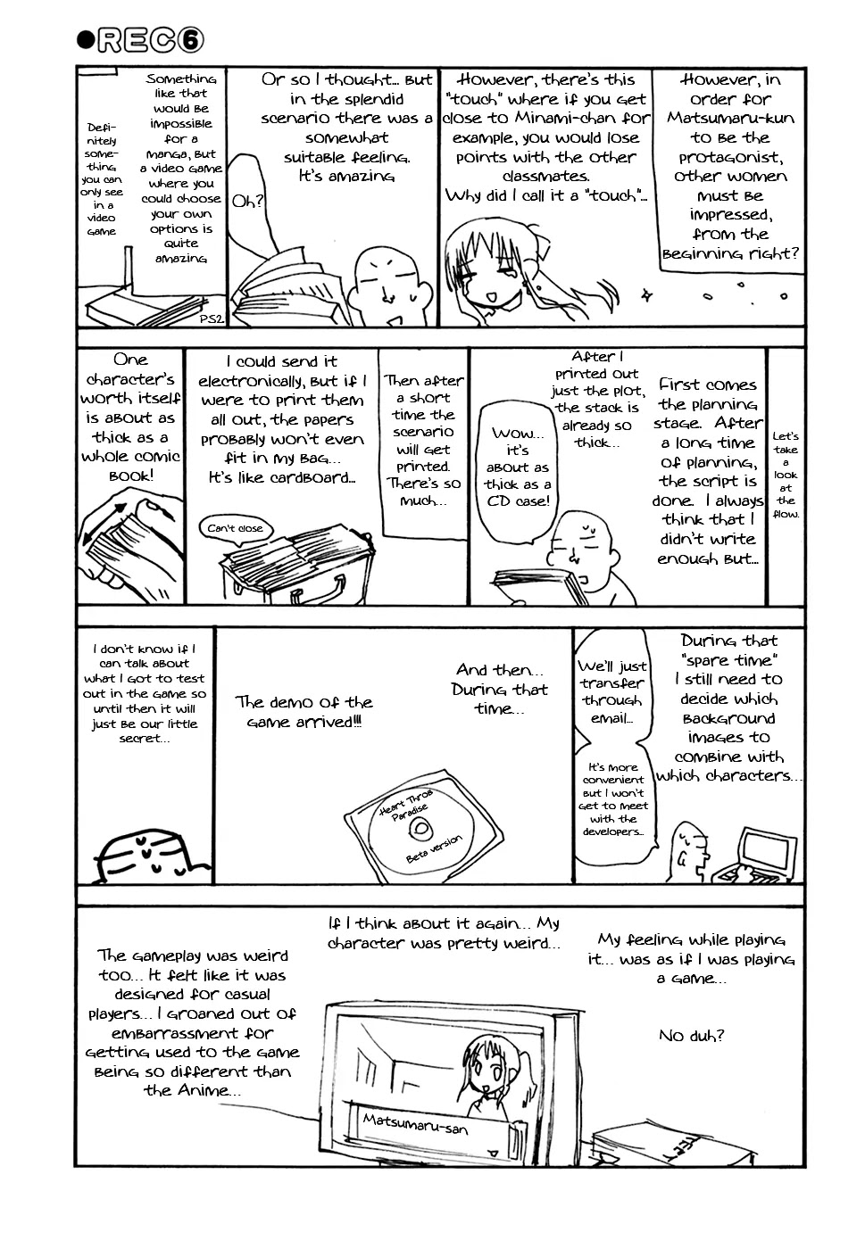 REC Chapter 45.5 page 8 - Chapter 45.5: Volume 6 Omake