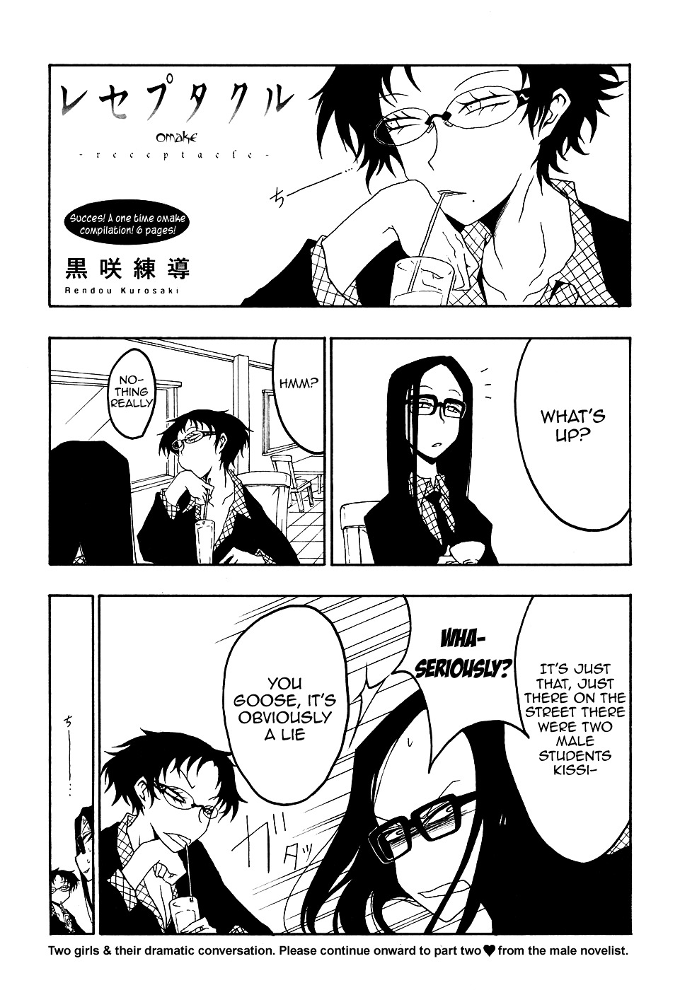 Receptacle Chapter 2.5 page 2 - Chapter 2.5 : omake