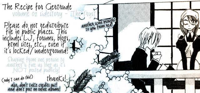 Recipe for Gertrude Chapter 8.5 page 24 - Chapter 8.5 : The Tryst - Sidestory