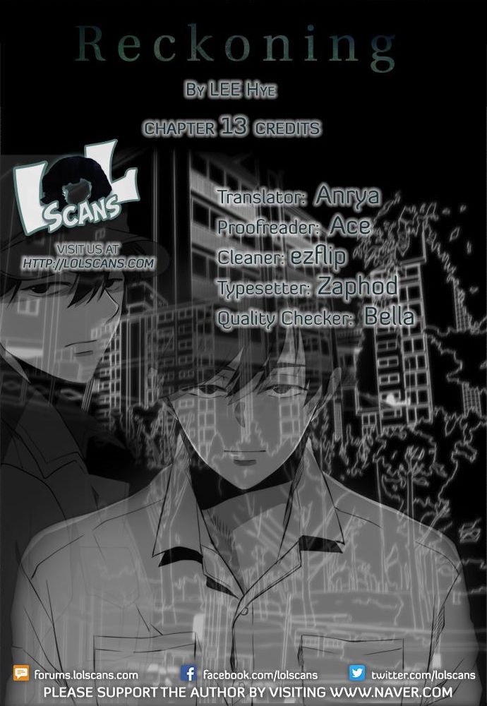 Reckoning Chapter 13 page 1 - Chapter 13