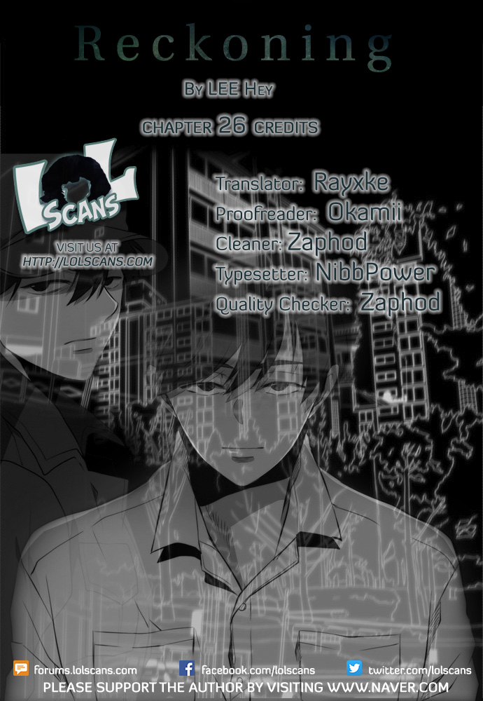Reckoning Chapter 26 page 1 - Chapter 26