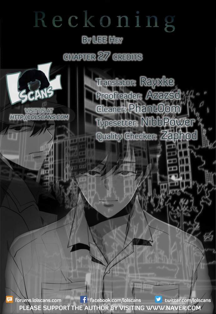 Reckoning Chapter 27 page 1 - Chapter 27