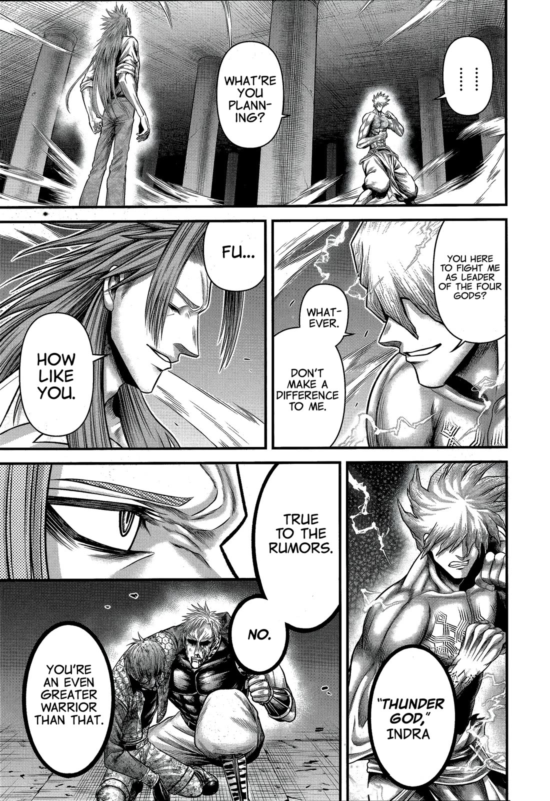 Record of Ragnarok Forbidden Side-Story: Gods' Apocalypse Chapter 12 page 38 - Chapter 12: Many Vs. One