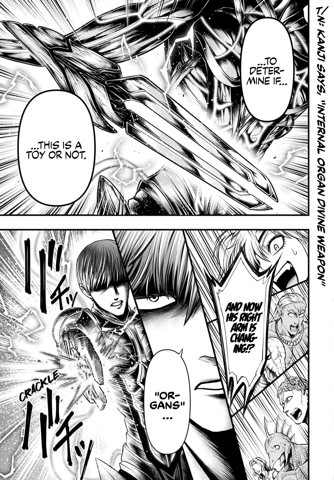 Record of Ragnarok Forbidden Side-Story: Gods' Apocalypse Chapter 17 page 9 - Chapter 17: Difference in Rank