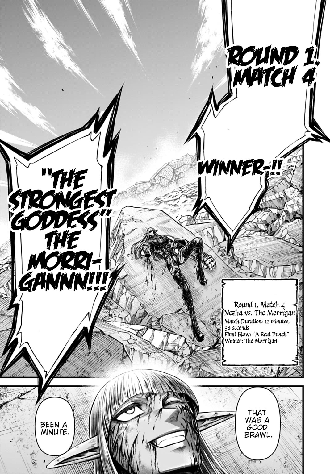 Record of Ragnarok Forbidden Side-Story: Gods' Apocalypse Chapter 19 page 34 - Chapter 19: What Full Power Looks Like